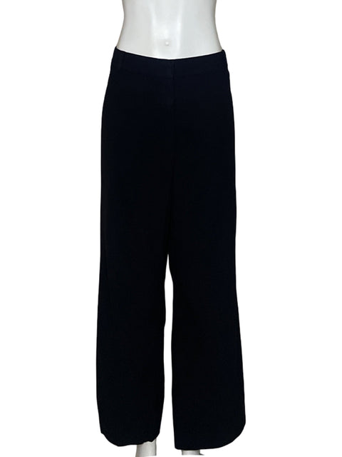 Pantalón Babaton Basta Ancha Botones Negro - Talla 16