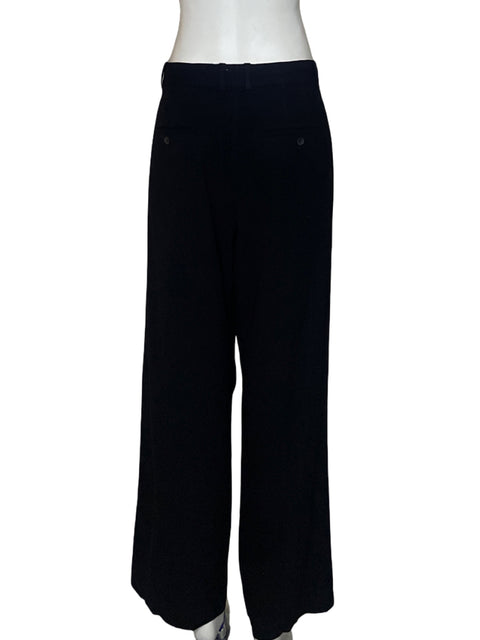 Pantalón Babaton Basta Ancha Botones Negro - Talla 16