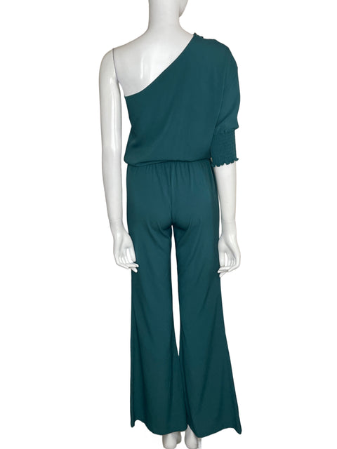 Mono Johanna Ortiz One Shoulder Verde-Talla S