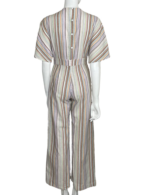 Mono Karina Grimaldi Rayas Multicolor-Talla S