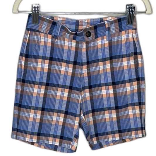 Short Janie and Jack Cuadros Naranja-Talla 6