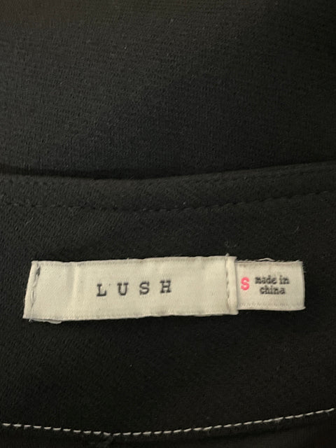 Mono Lush Bolsillos Negro-Talla S