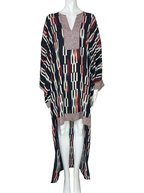 Vestido BCBG Tinica Asimetrico Negro-Talla M