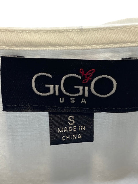 Vestido GiGio Vuelos  Mini Blanco-Talla S