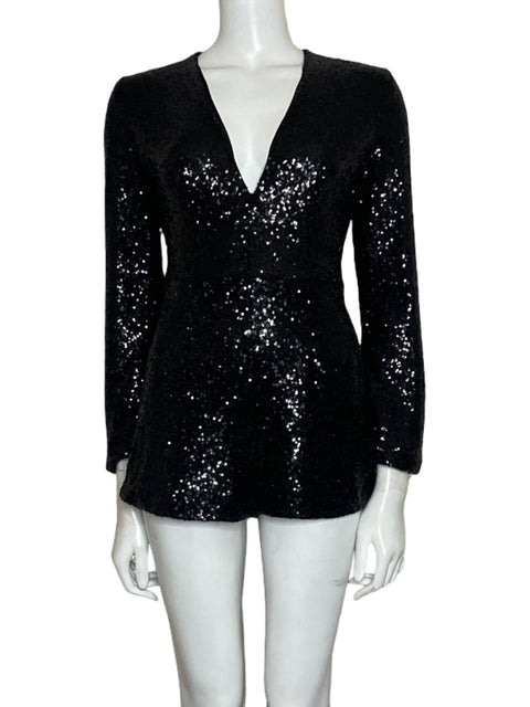 Romper DO+BE lentejuelas Negro-Talla M