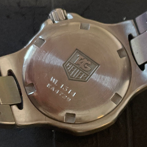 * Reloj TAG Heuer WL1314 Kirium Stainless  Steels Plateado-Talla U