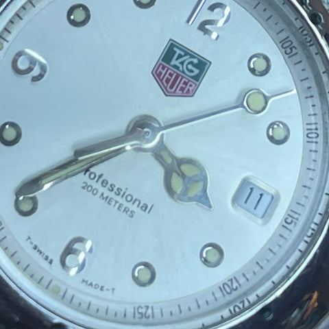 * Reloj TAG Heuer WL1314 Kirium Stainless  Steels Plateado-Talla U