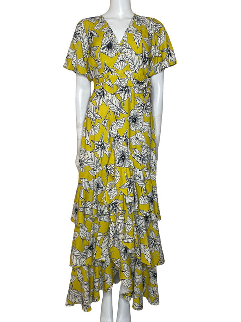 Vestido Lolikerias Vuelos  Amarillo-Talla M