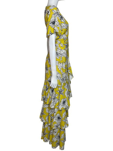 Vestido Lolikerias Vuelos  Amarillo-Talla M