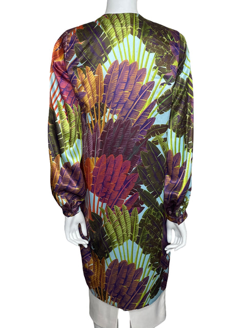 Cárdigan Daniella Batlle Tropical Azul-Talla S