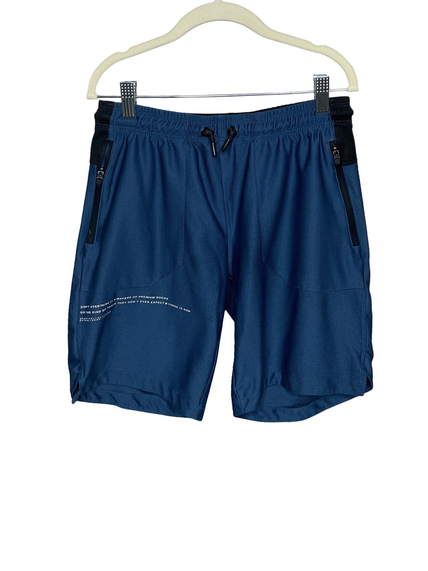 Short Zara Elastico Azul-Talla 11/12