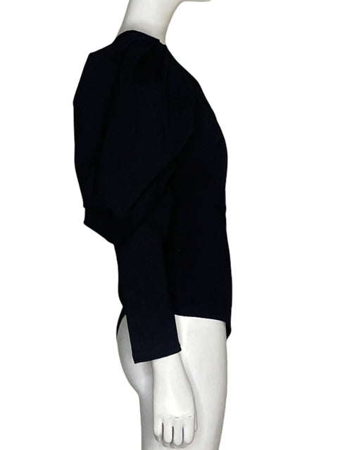 Body Andrea Contreras One Shoulder Negro - Talla L