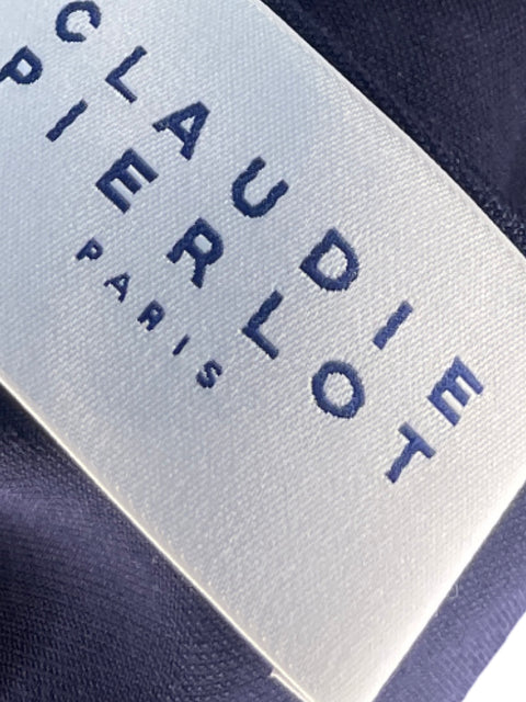 Vestido Claudie Pierlot Envolvente Azul - Talla L