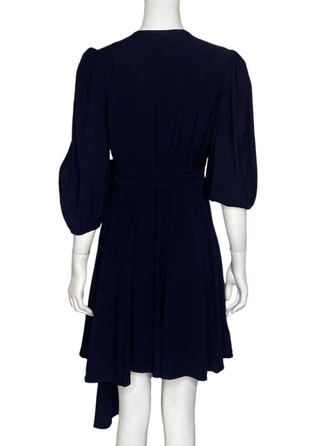 Vestido Claudie Pierlot Envolvente Azul - Talla L