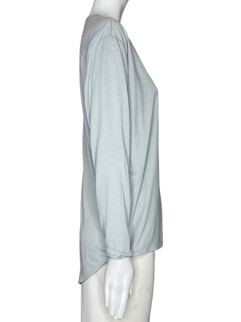 Suéter Puma Cremallera Gris-Talla XS