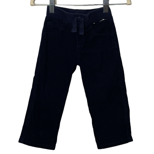 Pantalón Gymboree Acanalado Azul navy-Talla 2T