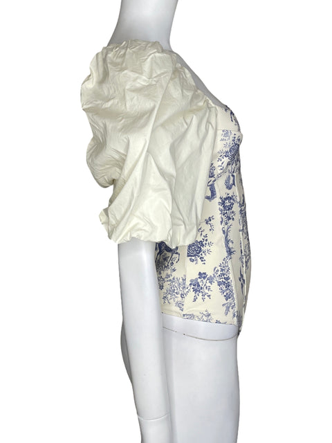 Body Free People Bombacho Blanco-Talla M