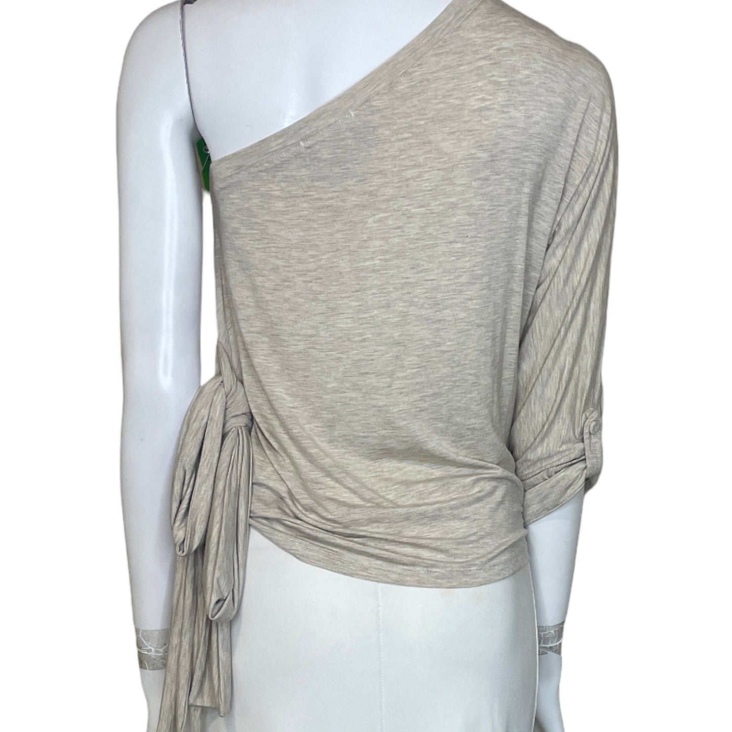 Blusa PINK FILOSOFY One Shoulder Gris - Talla S