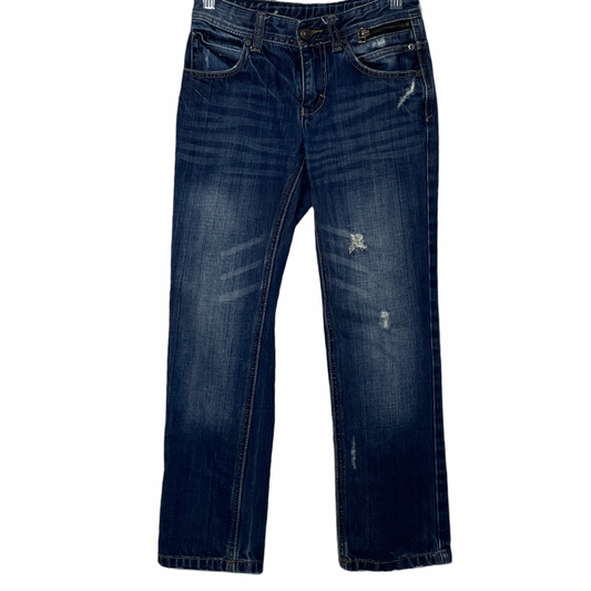 Pantalón Benetton Jeans Denim Azul-Talla 8