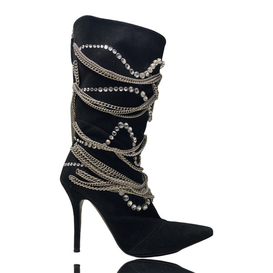Botas Guiseppe Zanotti Sheena Negro - Talla 37