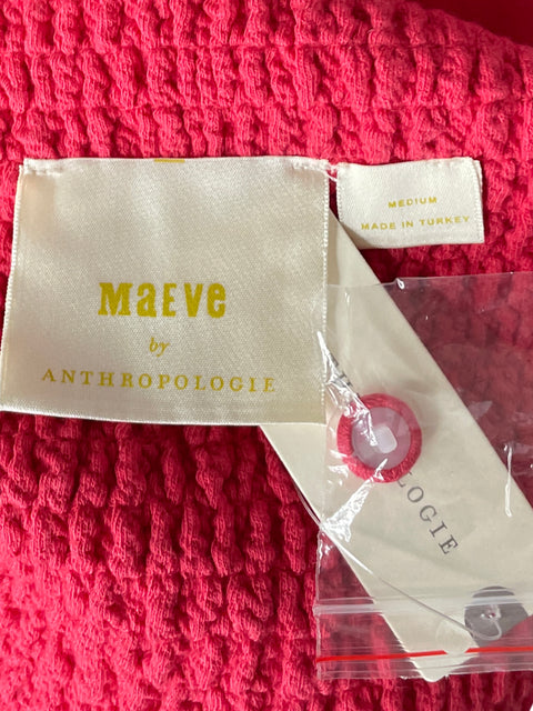Vestido Maeve By Anthropology Mini Rosado-Talla M