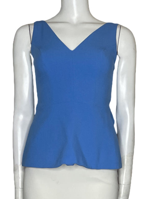 Blusa BCBG Cinturón Azul - Talla XXS