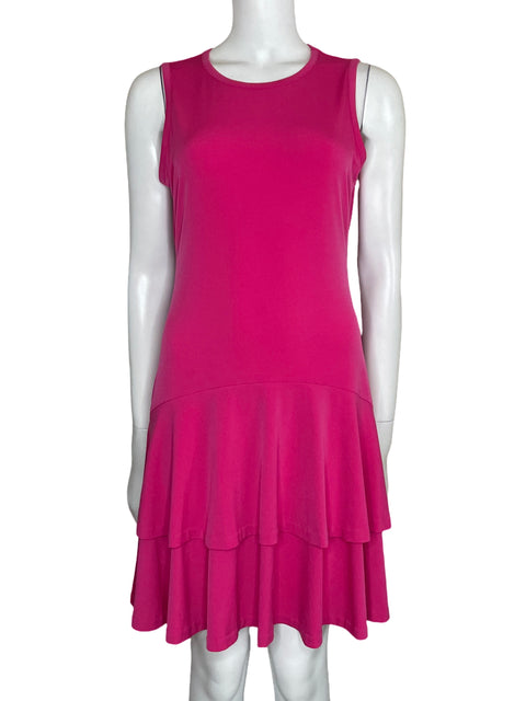 Vestido Michael Kors Mini Vuelos Rosado-Talla M