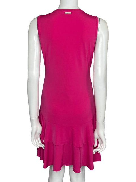 Vestido Michael Kors Mini Vuelos Rosado-Talla M