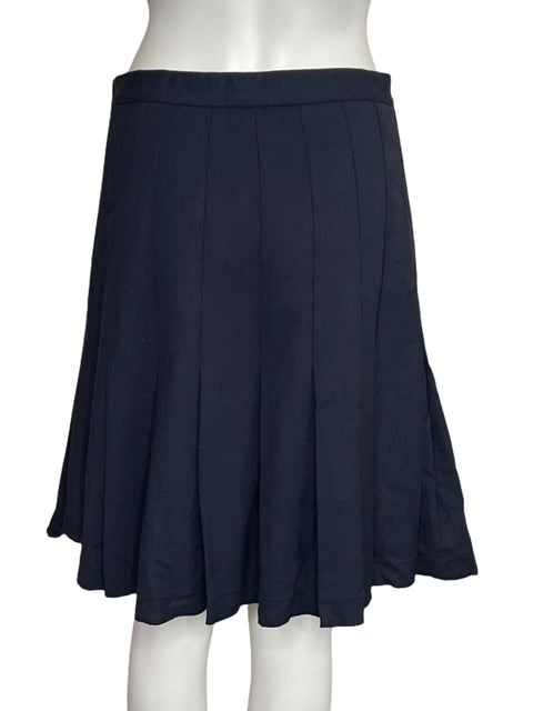 Falda Tommy Hilfiger Plisada Mini Azul-Talla 8