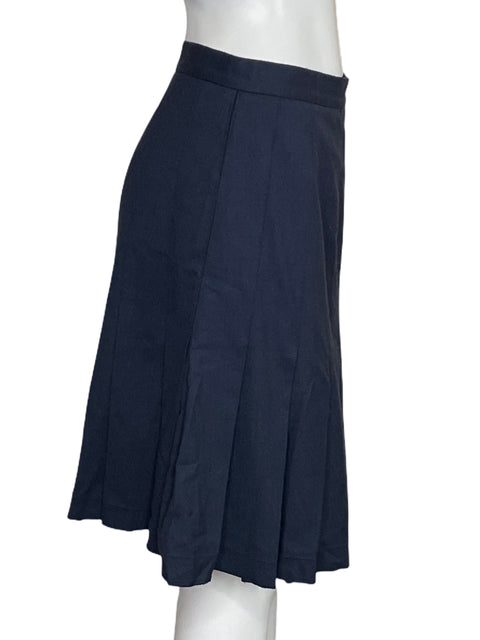 Falda Tommy Hilfiger Plisada Mini Azul-Talla 8