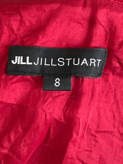 Mono Jill Jill Stuart Tiranates Rojo-Talla 8