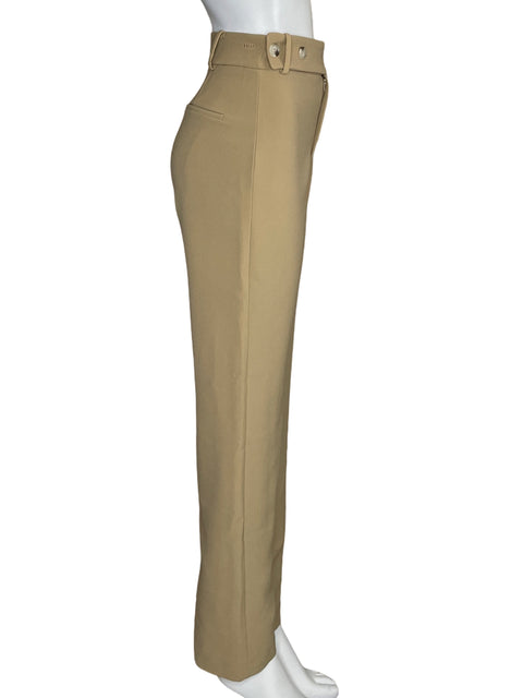 Pantalón Oddmuse Straight Leg Trousers Beige-Talla S