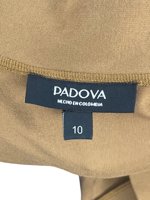 Chaqueta Padova Sin Botones Marrón-Talla 10