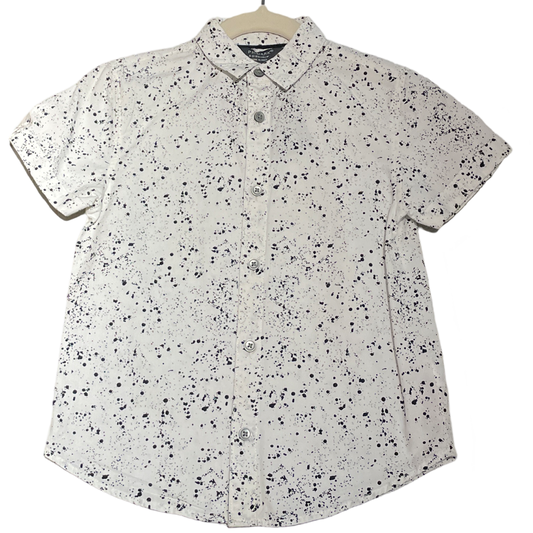 Camisa Primark Estampada Blanco-Talla 5