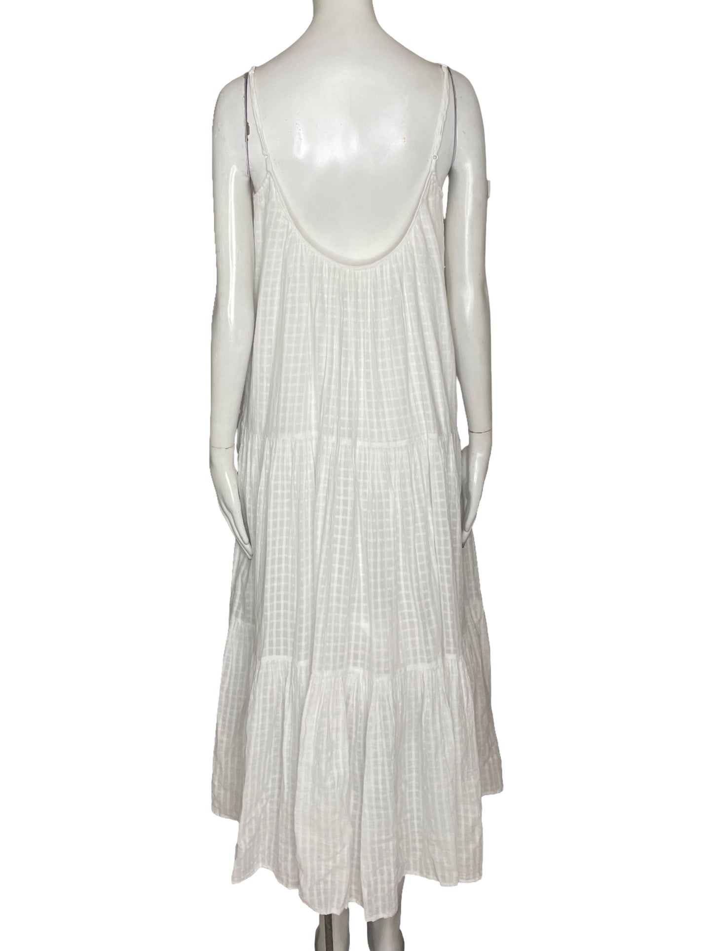 Vestido Banana Republic Fluido Blanco - Talla XXS
