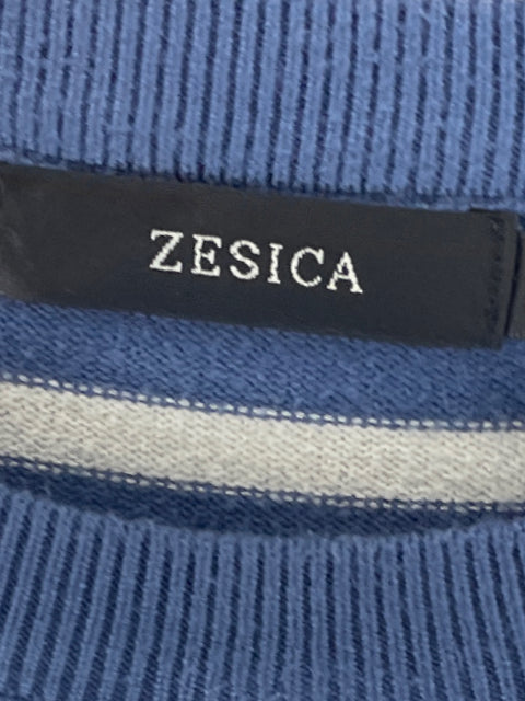 Vestido Zesica Lineas Azul-Talla M