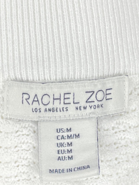 Falda Rachel Zoe Punto Mini Blanco-Talla M