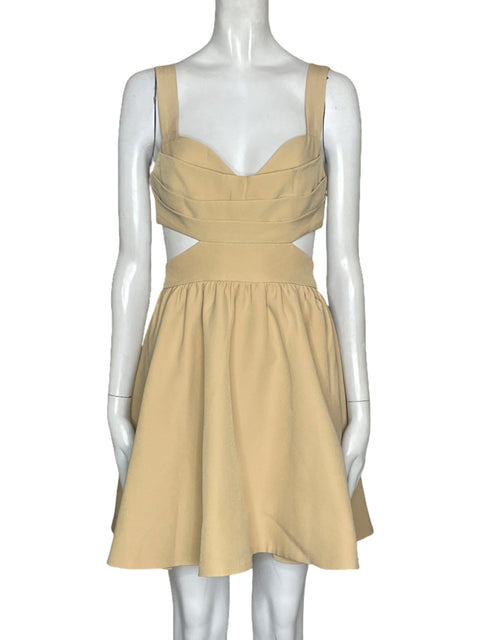 Vestido Keepsake CutOut Beige - Talla 2