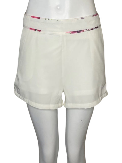 Short Chicways Acampanado Blanco-Talla M