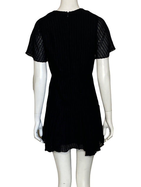 Vestido Hyfve Hyfve Drapeado Negro-Talla S