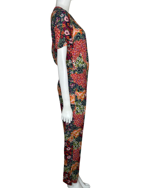 Mono Ba&sh Floral Azul-Talla 0