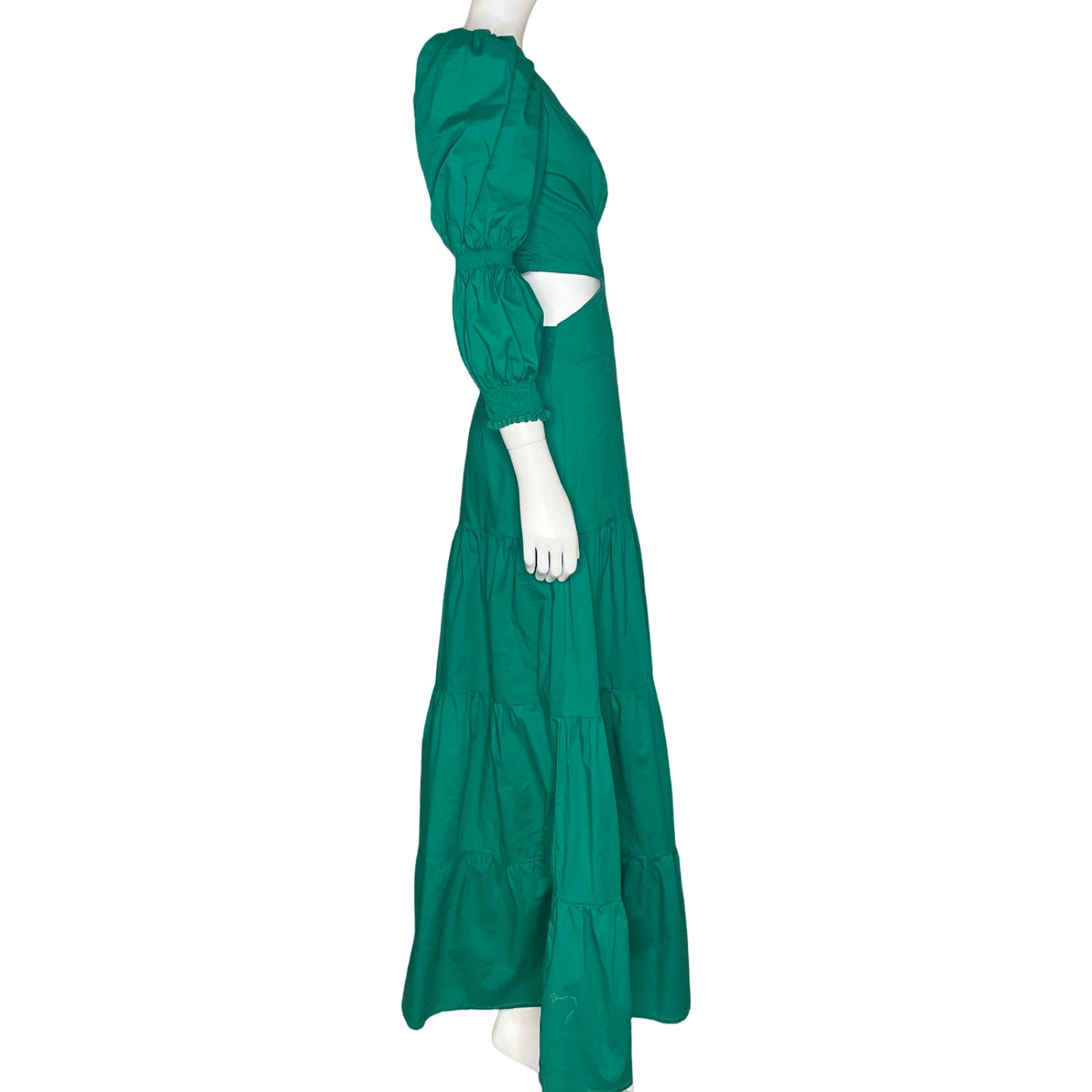 Vestido Bless Me Cut Out Verde-Talla M