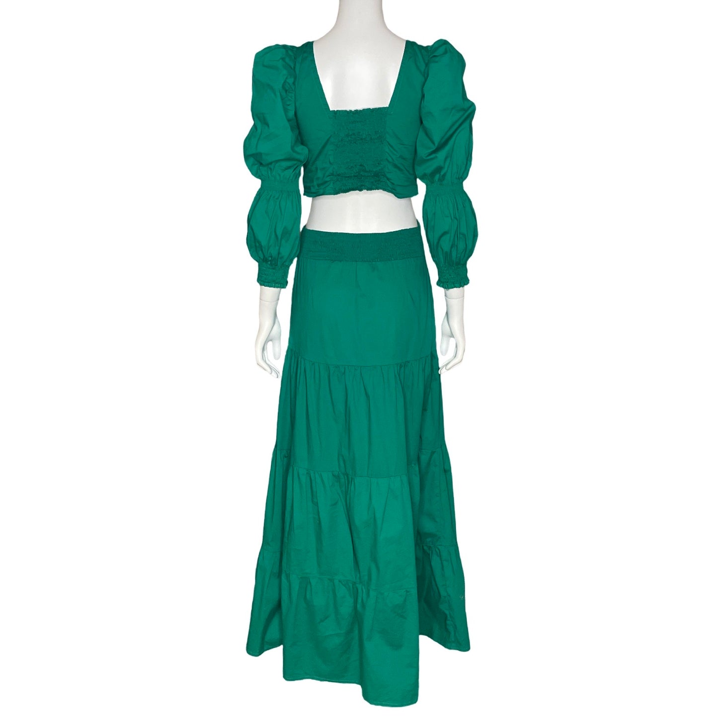 Vestido Bless Me Cut Out Verde-Talla M