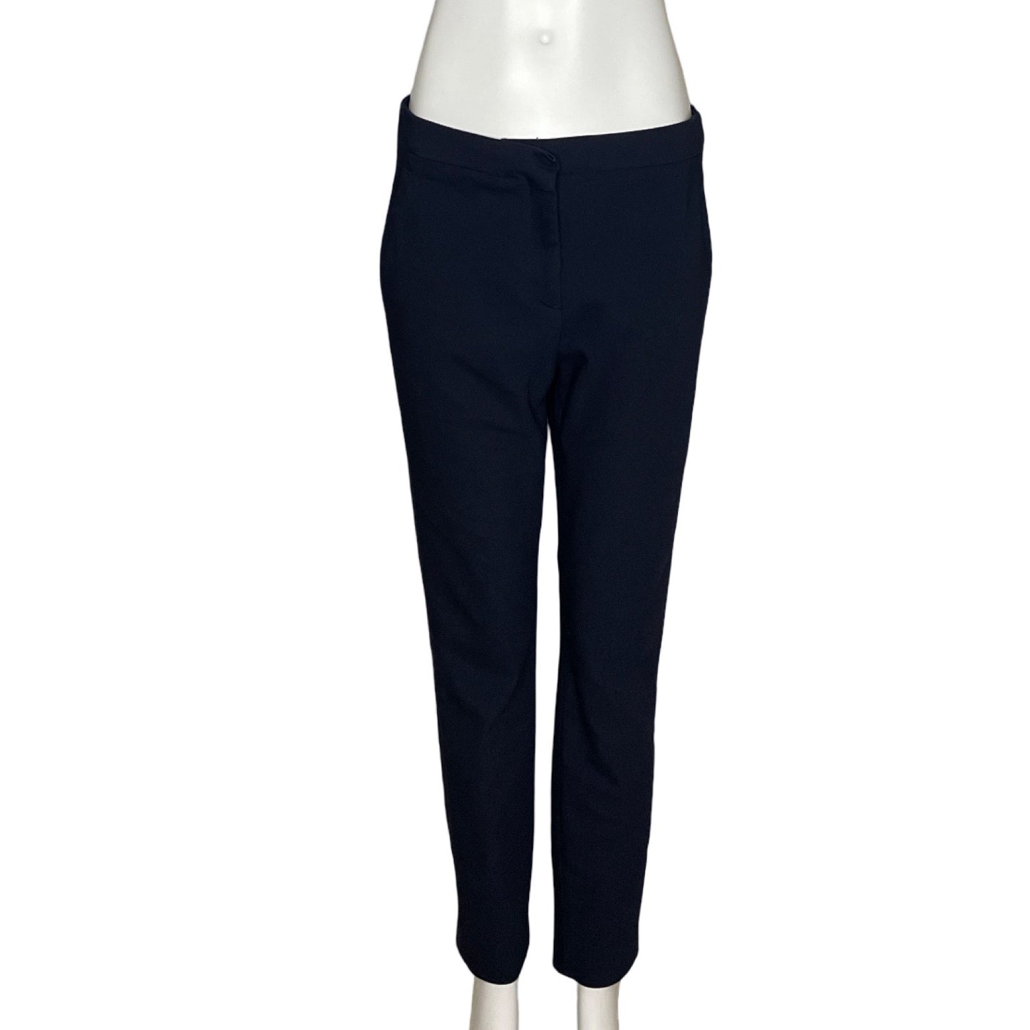 Pantalon Zara Woman Taylor Azul Navy-Talla 8