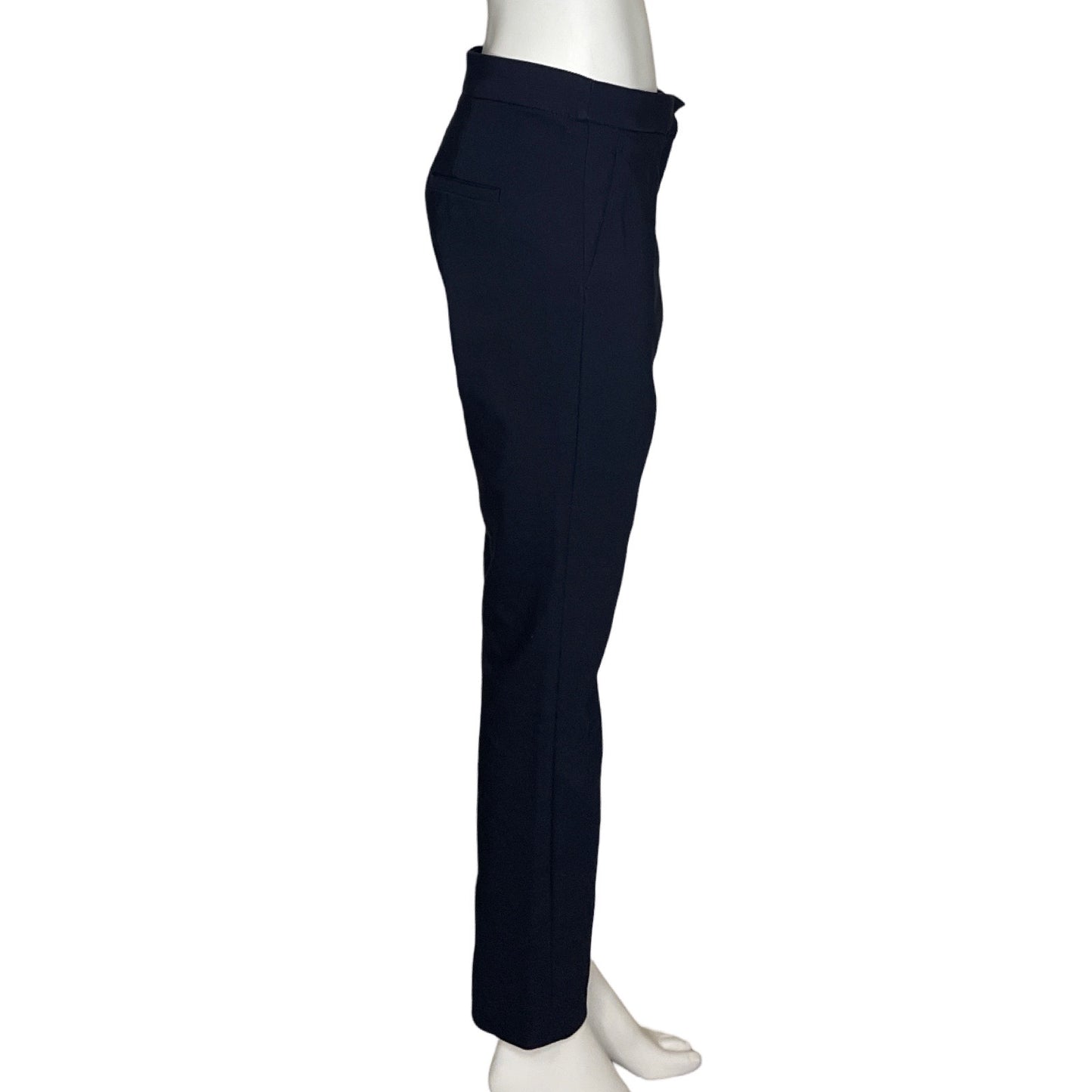 Pantalon Zara Woman Taylor Azul Navy-Talla 8