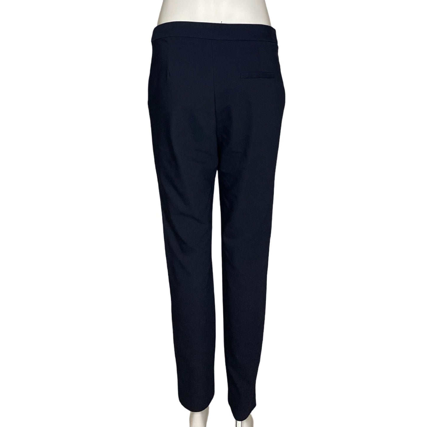 Pantalon Zara Woman Taylor Azul Navy-Talla 8