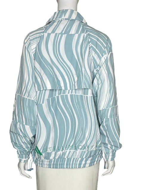 Jacket Adidas Stella Mccartney Lineas Azul - Talla XS