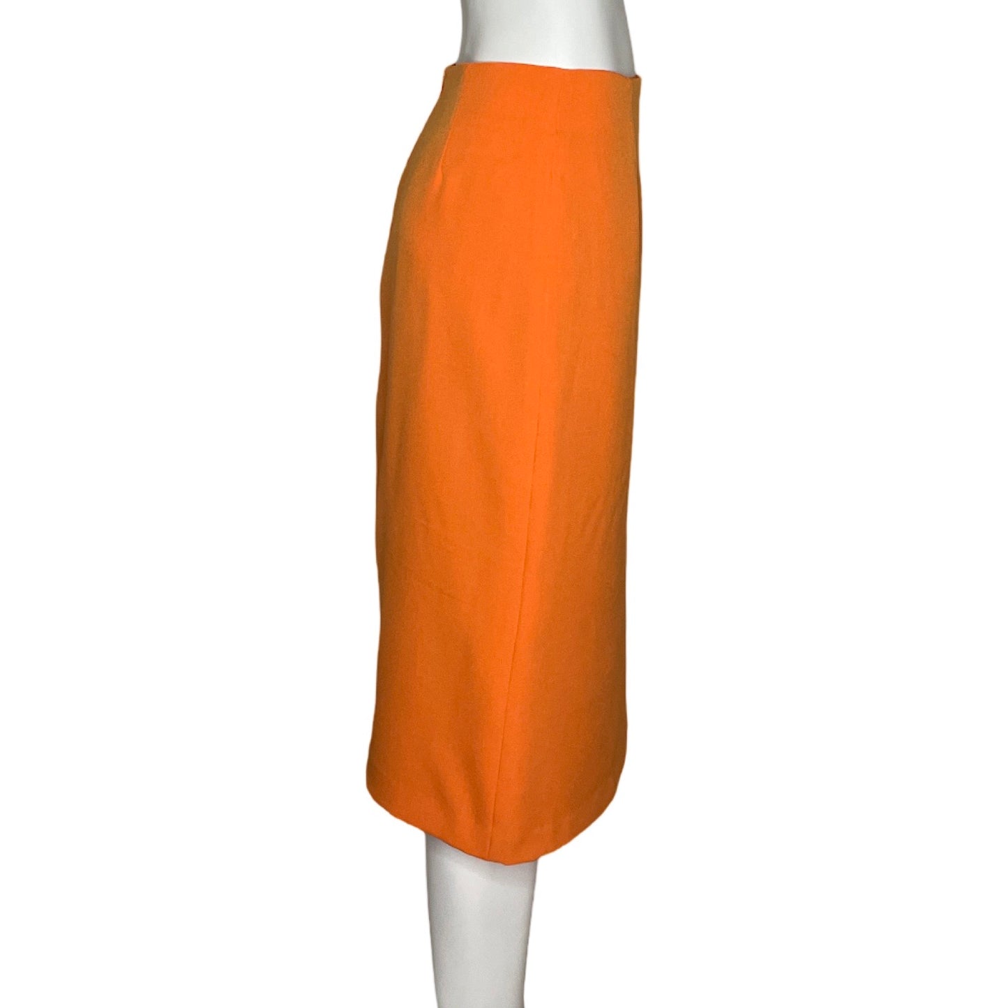 Falda Tahari Arthur S.Levine Recta Naranja-Talla 6