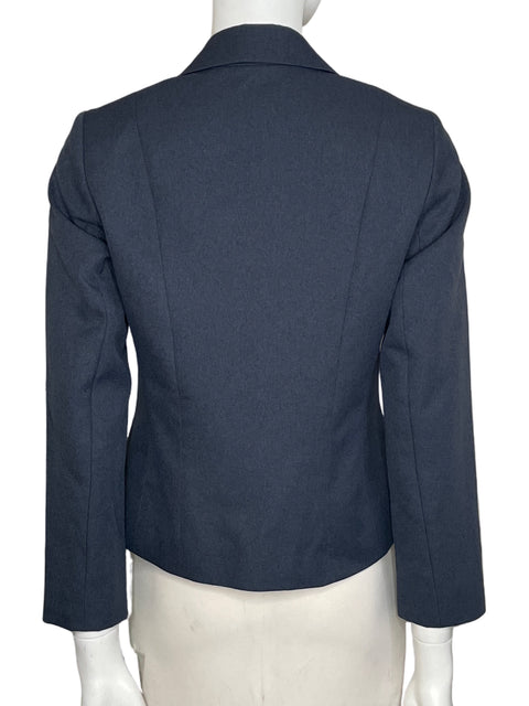 Blazer Le Suit Doble Botón Azul-Talla 4P