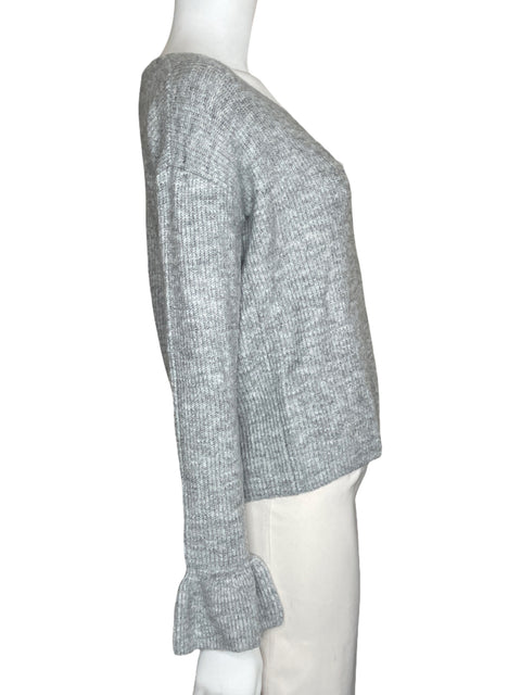Sueter Vero Moda Ruffle Gris-Talla XS